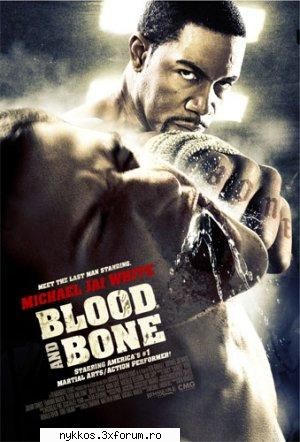 blood and bone &nbsp; &nbsp; &nbsp; &nbsp;